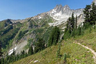 Point 8373 over the Boulder Creek Trail