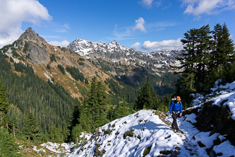 Huckleberry Mountain and Chikamin Peak