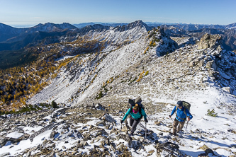 On Martin Pk's south ridge