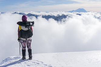 Mt Rainier on the horizon