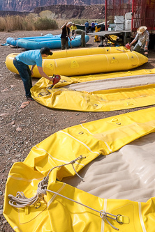 Rigging at Lees Ferry