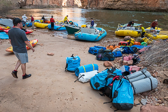 Unloading at Nautiloid Camp