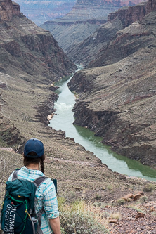 The Colorado River from North Bass Trail