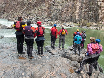 Scouting Horn Creek Rapid