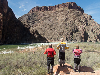 Scouting Crystal Rapid