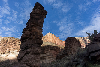 Tower up Monument Creek