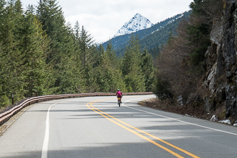 North Cascades Highway without cars!