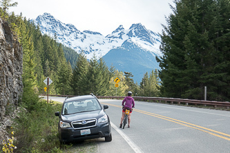 Back at the the Ross Lake Trailhead