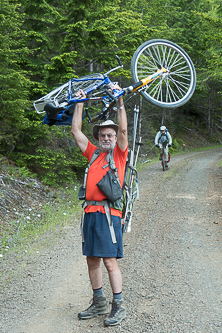 We made it back to the trailhead.  Victory!