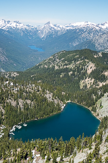Lake Terence, Waptus Lake and Bears Breast Mountain