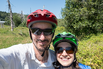 On North Creek Trail at a northern-most point of the Greenway