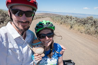 Near the southern-most point of the Greenway on Manastash Ridge