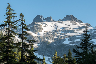 Chimney Rock and Overcoat Peak