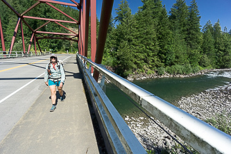 Mt Si Road bridge over the Middle Fork Snoqualmie River