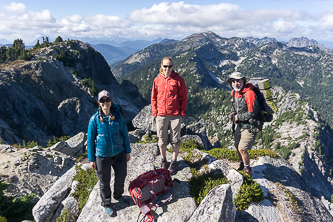 On the summit of Trico Mountain