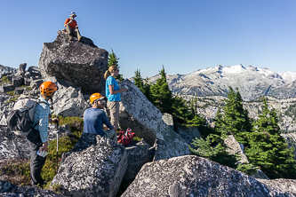 On the summit of French Ridge West