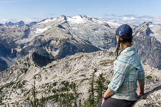 Mount Daniel from Granite Mountain