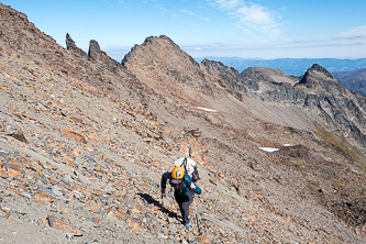 On Snowgrass Mtn's SE slopes