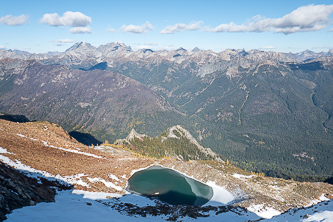 An unnamed tarn