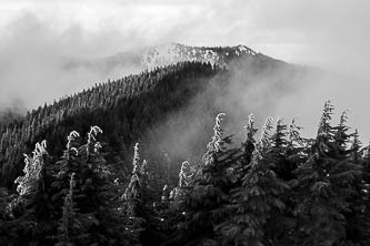 Dixie Peak from Mount Teneriffe