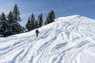 The summit of Excelsior Peak