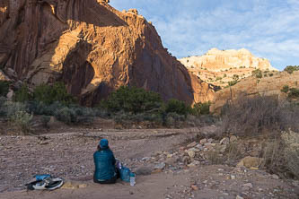 Dinner in Lower Muley Twist