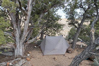 Camp near Sand Creek