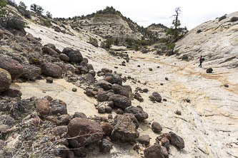 Volcanic boulders from Boulder Mountain