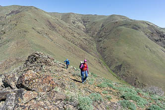 South slopes of Cleman Mountain