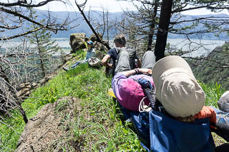 Viewpoint SE of the summit