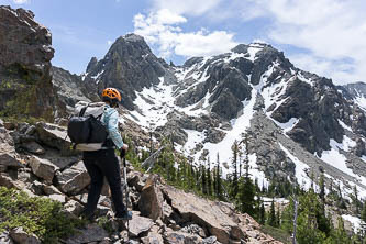 Ingalls Peak from its NW ridge