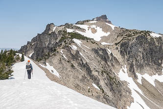 Mount Curtis Gilbert from Klickton Divide