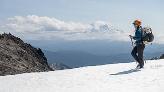 Mount Rainier from Klickton Divide