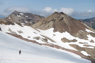 Tieton Peak and point 7,527'