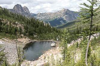 Early Winters Creek headwaters