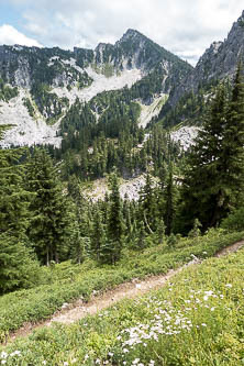 Point 6,594' over the Glacier Lake basin