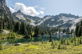 Bulls Tooth over Chain Lakes