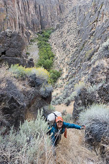 Our exit from the Little West Owyhee