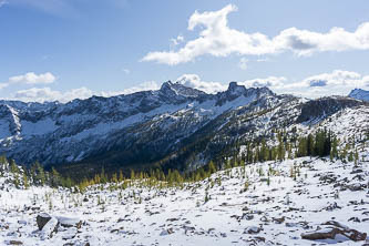 Cutthroat Peak and Molar Tooth