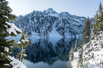 Chair Peak over Snow Lake