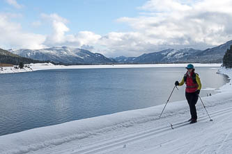 Lake Keechelus and the Iron Horses Trail