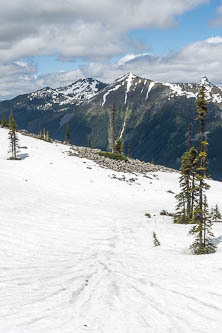 Granite Mountain from Silver's north basin