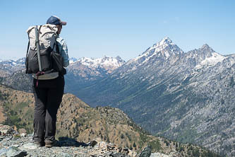 The Stuart Range from the Three Brothers Lookout