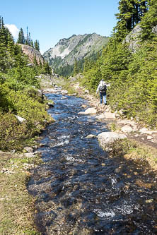 Rampart Lakes outlet