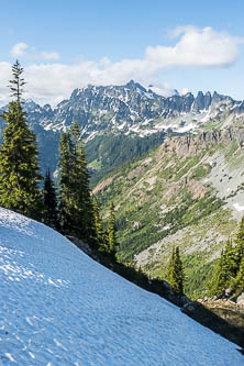 Chickamin Peak and Four Brothers