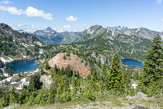 Rampart and Rachel Lakes