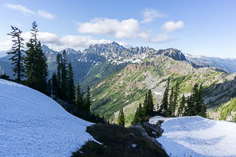 Chickamin Peak and Four Brothers