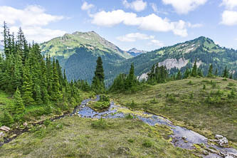 Indian Head Peak and Kodak Peak