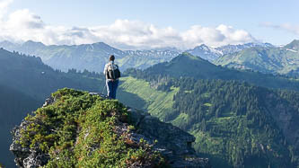 Looking north from the summit of Cady Ridge