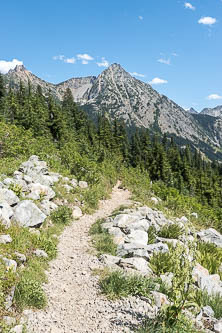 Whistler Mountain from the Maple Pass Trail